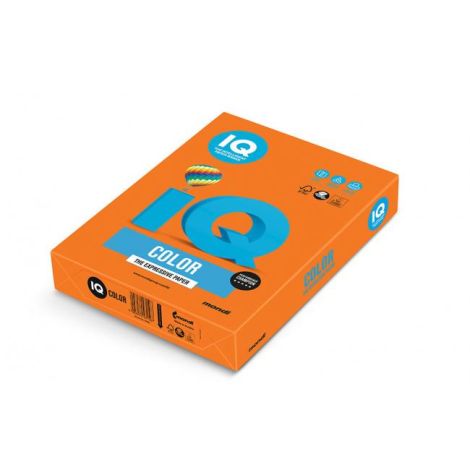Színes papír IQ színes narancs OR43, A4, 80g