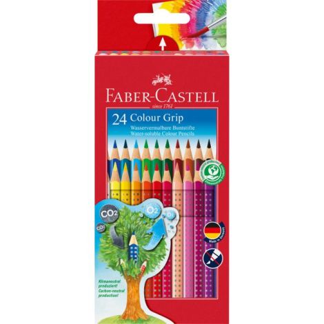 Faber Castell Color Grip akvarell tollak 24 db