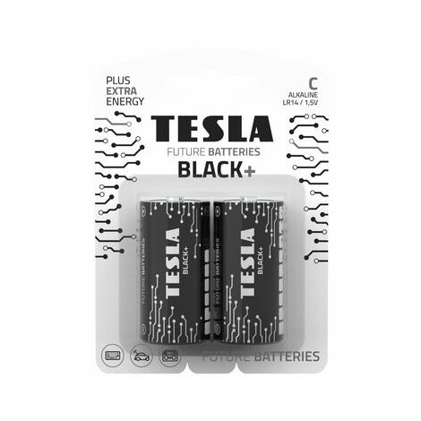 TESLA - akkumulátor C BLACK +, 2db, LR14 1099137042