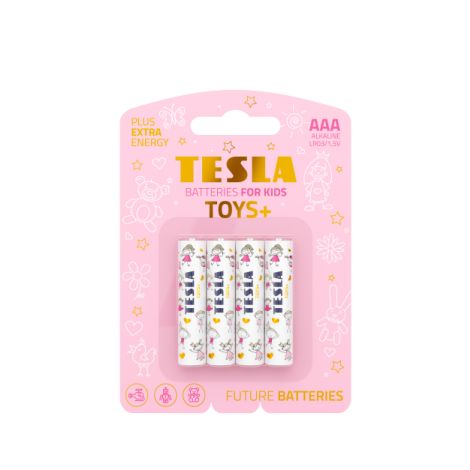 TESLA - elem AAA TOYS GIRL, 4 db, LR03 11030421