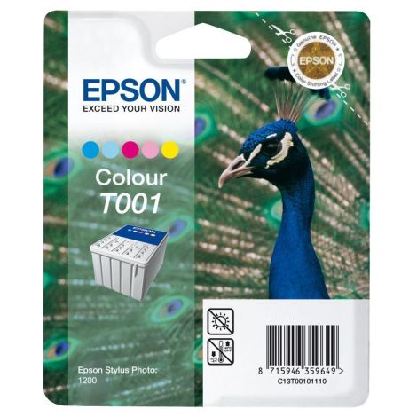 Epson T001 tintapatron, fekete (black), eredeti