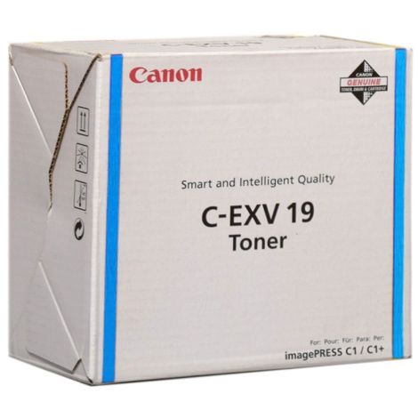 Toner Canon C-EXV19C, azúr (cyan), eredeti
