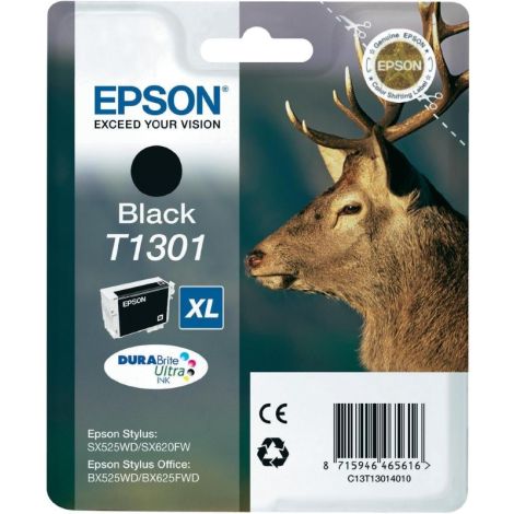 Epson T1301 tintapatron, fekete (black), eredeti