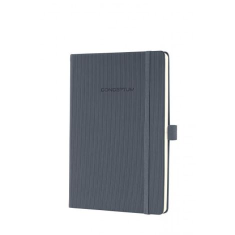 Notebook CONCEPTUM A5, bélelt sötétszürke