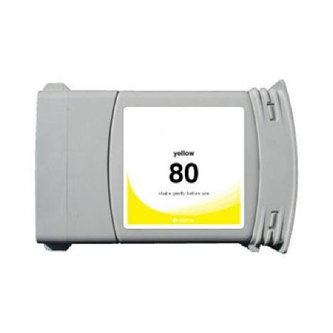 HP 80 XL (C4848A) tintapatron, sárga (yellow), alternatív