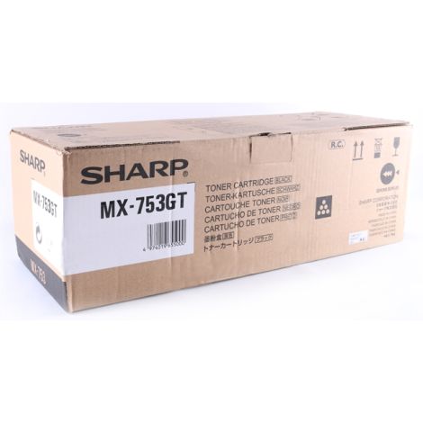 Toner Sharp MX-753GT, fekete (black), eredeti