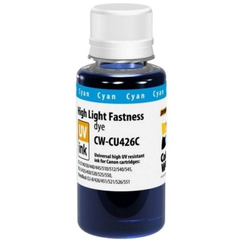 Tinta a kazettába Canon CLI-526C, dye, odolný voči UV, azúr (cyan)