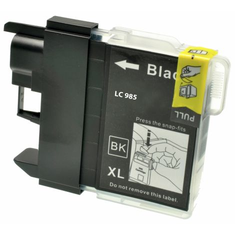 Brother LC985BK tintapatron, fekete (black), alternatív