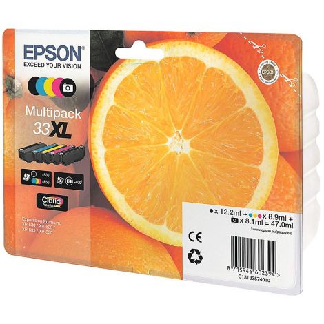 Epson T3357 CMYK + PB, ötös csomagolás tintapatron, többszínű, eredeti