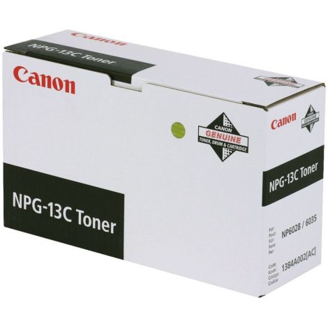 Toner Canon NPG-13C, fekete (black), eredeti