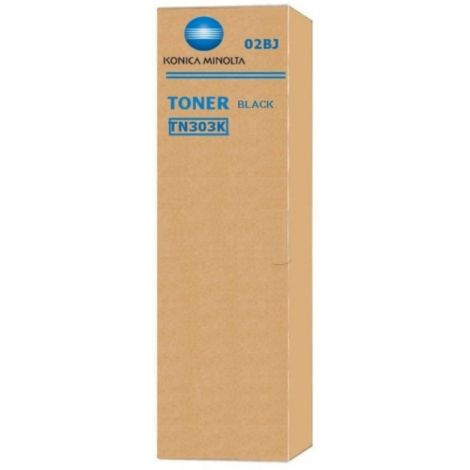 Toner Konica Minolta TN303B, 8937749, kettős csomagolás, fekete (black), eredeti