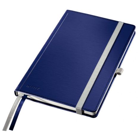 Lines notebook A5 Leitz Style keménytáblás titánkék