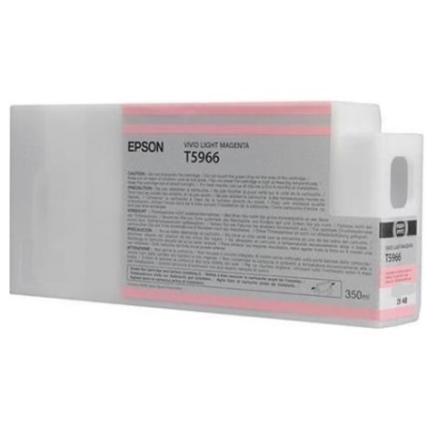 Epson T5966 tintapatron, világos bíborvörös (light magenta), eredeti