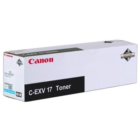 Toner Canon C-EXV17, azúr (cyan), eredeti