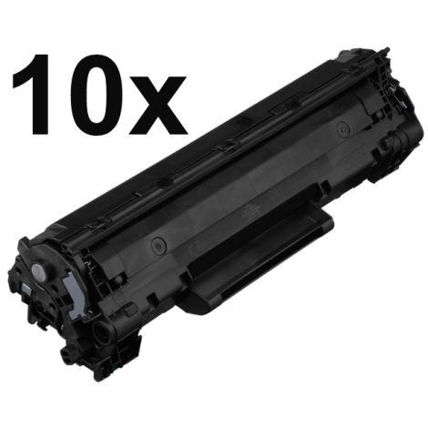 Toner 10 x HP CE278A (78A), tízes csomagolás, fekete (black), alternatív