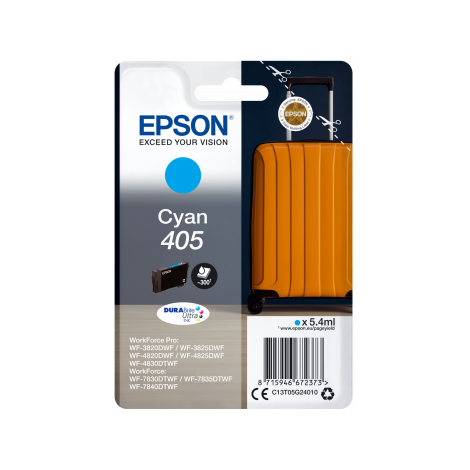 Epson 405, T05G2, C13T05G24010 tintapatron, azúr (cyan), eredeti