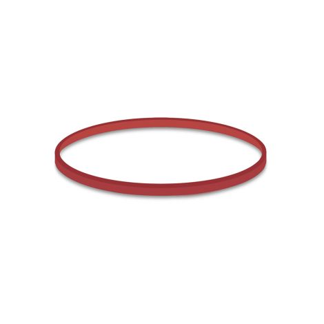 Gyenge vörös gumiszalagok (1 mm, O 6 cm) [50 g]