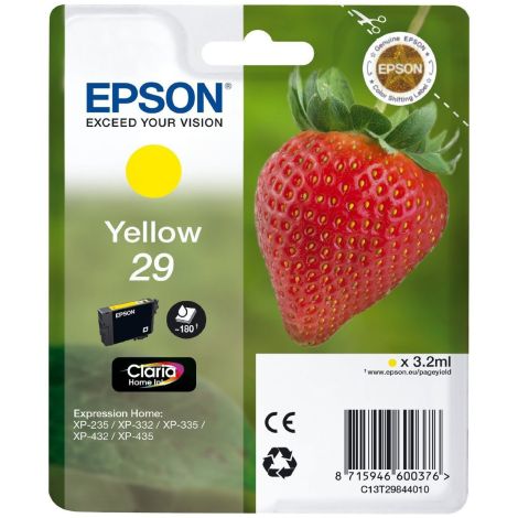 Epson T2984 (29) tintapatron, sárga (yellow), eredeti