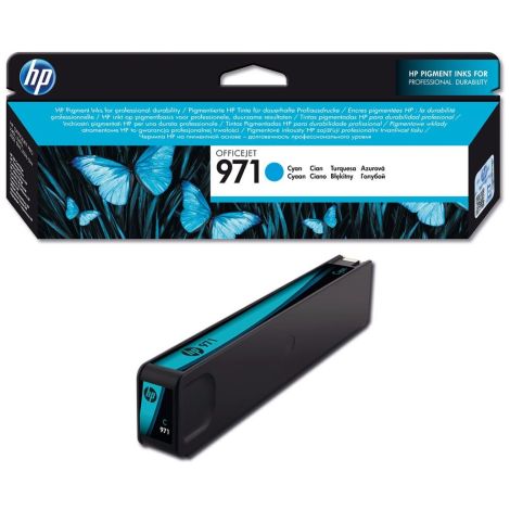 HP 971 (CN622AE) tintapatron, azúr (cyan), eredeti