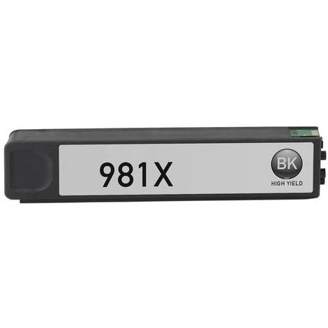HP 981X, L0R12A tintapatron, fekete (black), alternatív