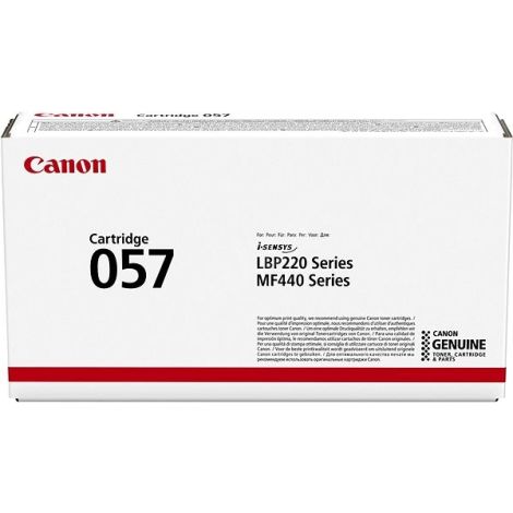 Toner Canon 057, CRG-057, 3009C002, fekete (black), eredeti