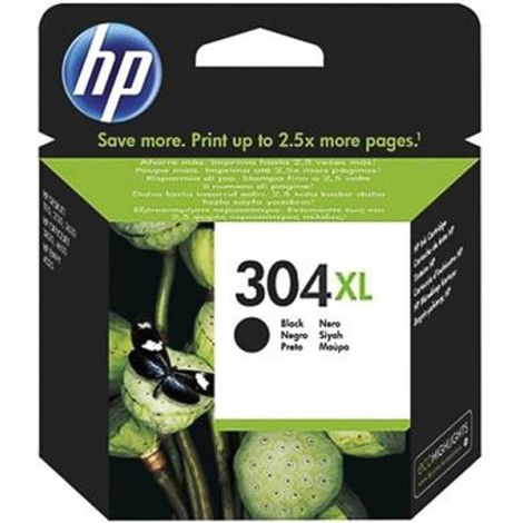 HP 304 XL (N9K08AE) tintapatron, fekete (black), eredeti