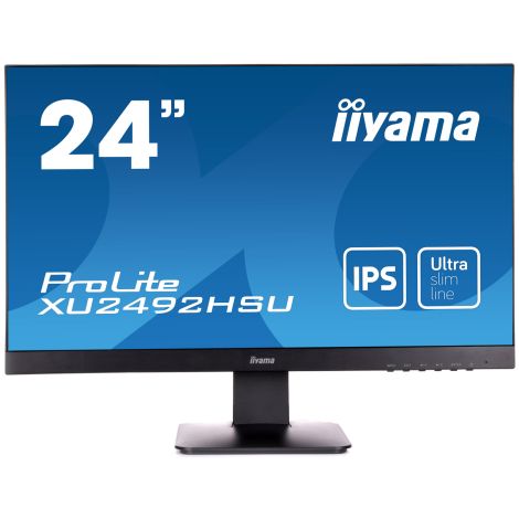 24" LCD iiyama XU2492HSU-B1 - IPS, FullHD, 5 ms, 250 cd/m2, HDMI, DP, VGA, repro XU2492HSU-B1
