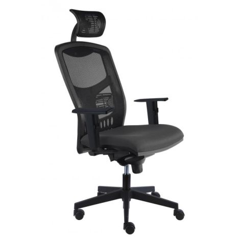 York Net irodai szék, E-SY+ PDH+ szürke karfa