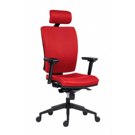 Irodai szék GALA PLUS PDH SL 1580 SYN piros BN14 + karfa AR08
