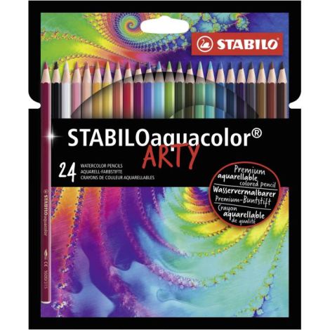 STABILOaquacolor 24 db-os ARTY készlet
