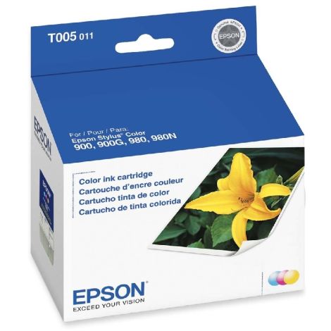 Epson T005 tintapatron, színes (tricolor), eredeti