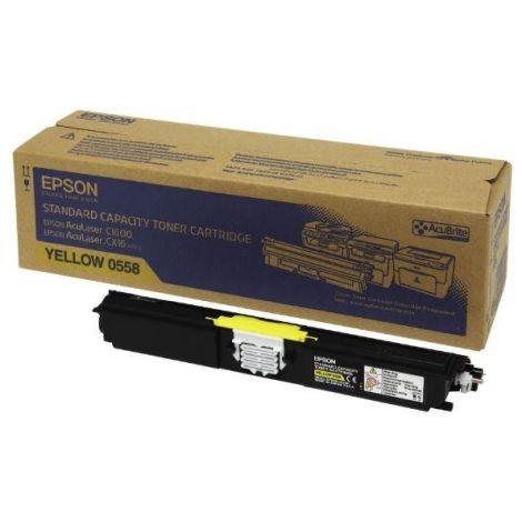 Toner Epson C13S050558 (C1600), sárga (yellow), eredeti