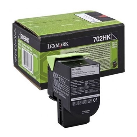 Toner Lexmark 702HK, 70C2HC0 (CS310, CS410, CS510), fekete (black), eredeti