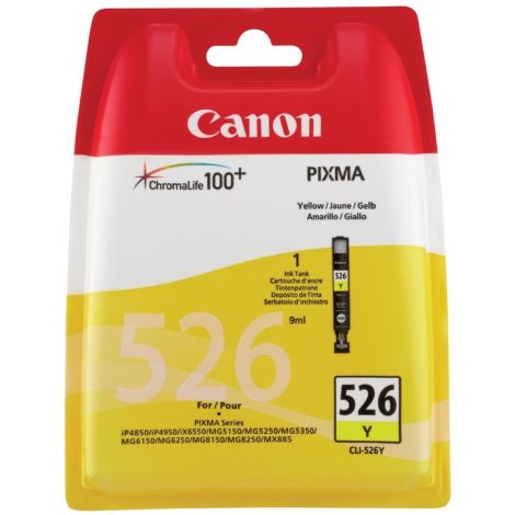 Canon CLI-526Y tintapatron, sárga (yellow), eredeti