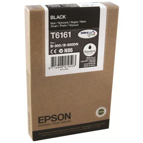 Epson T6161 tintapatron, fekete (black), eredeti