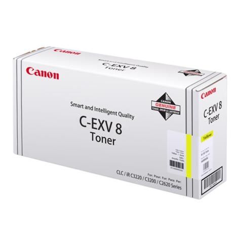 Toner Canon C-EXV8, sárga (yellow), eredeti