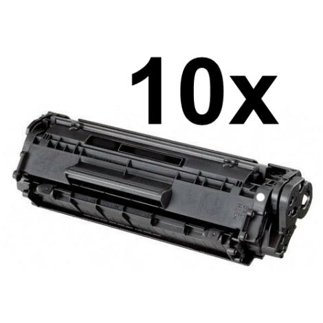 Toner Canon FX-10, tízes csomagolás, fekete (black), alternatív