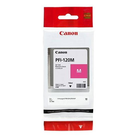 Canon PFI-120M tintapatron, bíborvörös (magenta), eredeti