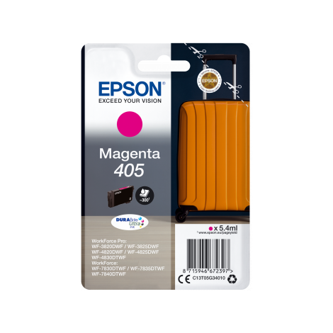 Epson 405, T05G3, C13T05G34010 tintapatron, bíborvörös (magenta), eredeti