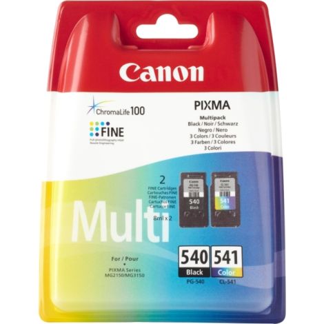 Canon PG-540 + CL-541, kettős csomagolás tintapatron, többszínű, eredeti