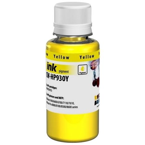 Tinta a kazettába HP 940 XL Y (C4909AE), pigment, sárga (yellow)