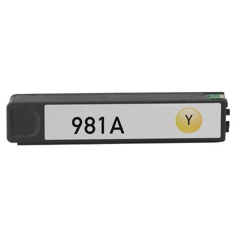 HP 981A, J3M70A tintapatron, sárga (yellow), alternatív
