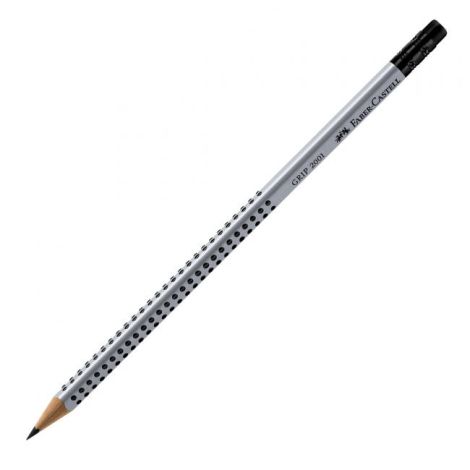 Faber Castell Grip 2001 HB ceruza gumival 12 db