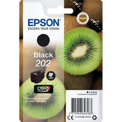 Epson 202 tintapatron, fekete (black), eredeti