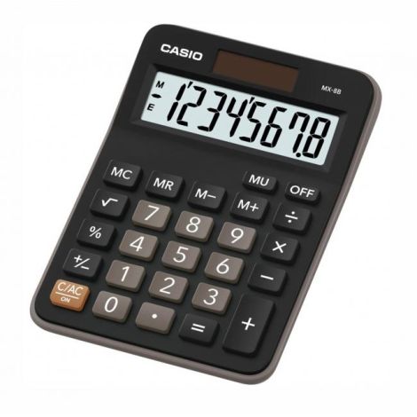 Casio MX-8B számológép fekete