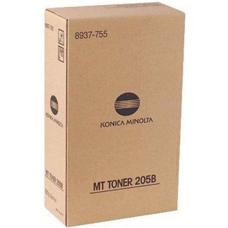 Toner Konica Minolta TN205B, 8937755, kettős csomagolás, fekete (black), eredeti